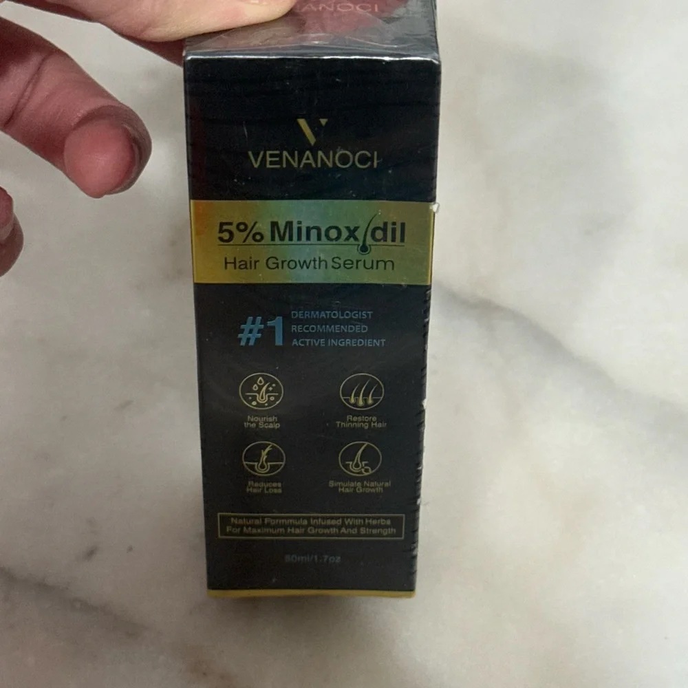 Hair Growth Serum - Black and Gold